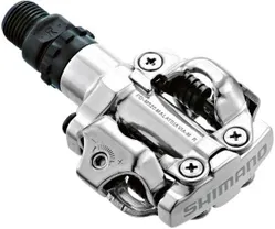 Cykelpedaler Shimano PD-M520 silver inkl. pedalklossar