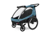 Cykelvagn Thule Courier 2 Barn/Hund/Transport Aegean Blue 
