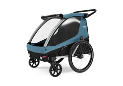 Kuljetusvaunu Thule Courier 2 Aegean Blue