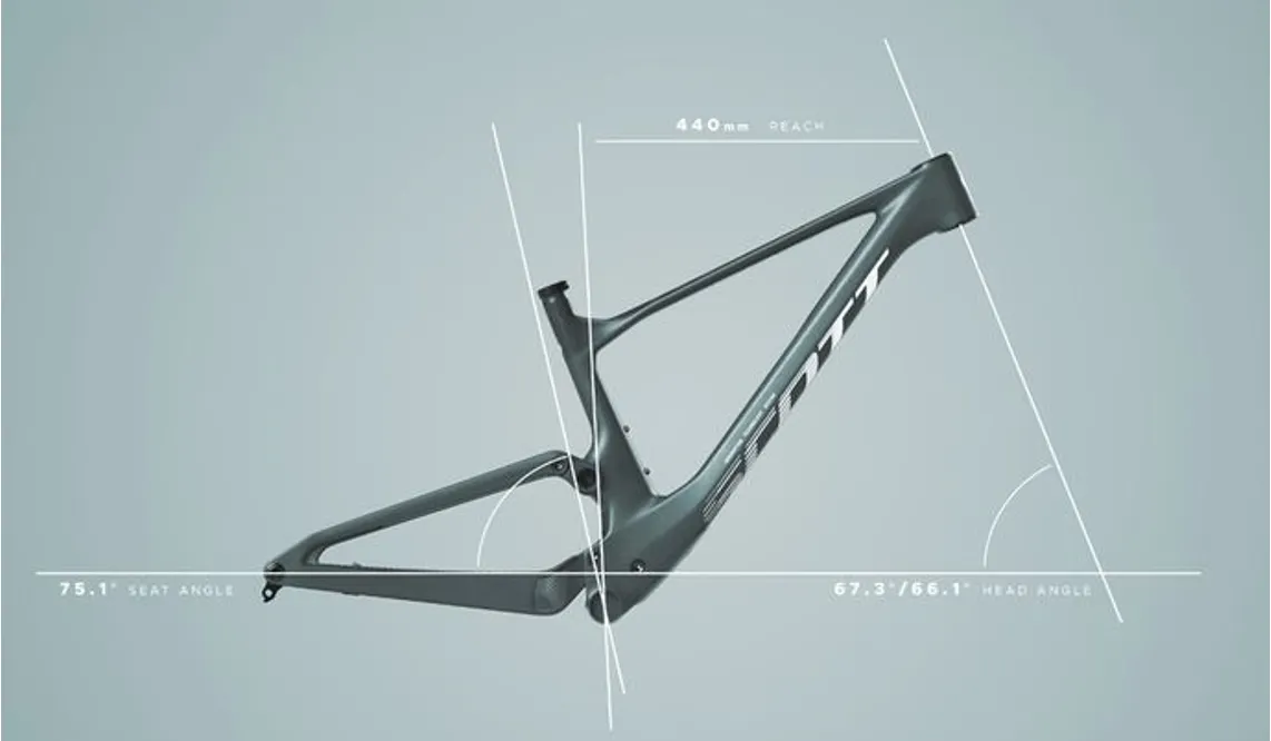 MTB Scott Spark RC Comp blå 2022 Scott Cyklar