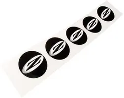Kansitarra Zipp Z-Logo venttiiliaukolle 5-pakkaus