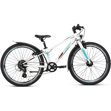 Barncykel Conway MC24 Equipped Pearl White/Mint