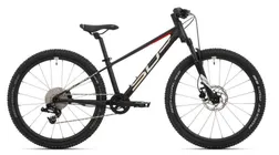 Barncykel Superior Team 24 matte black