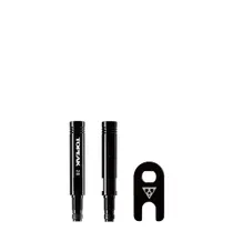 Venttiilin jatke Topeak 28mm Alu sis.venttiilityökalu musta