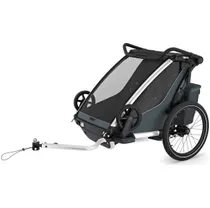 Pyöräkärry Thule Chariot Cross 2 Double (kahdelle lapselle) Gen 3 Sininen