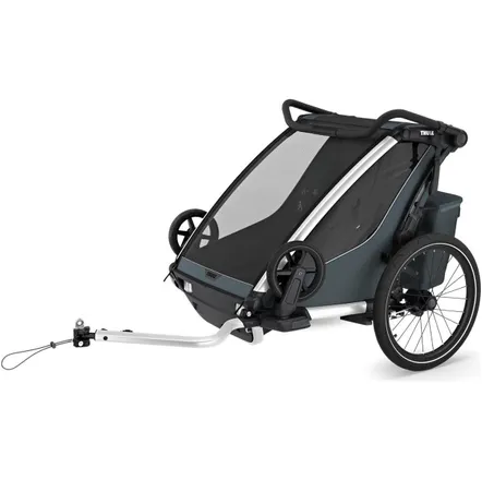 Cykelvagn Thule Chariot Cross 2 Double Gen 3 Blå