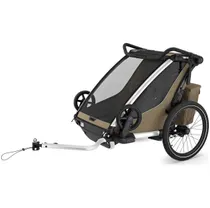 Pyöräkärry Thule Chariot Cross 2 Double (kahdelle lapselle) Gen 3 Beige