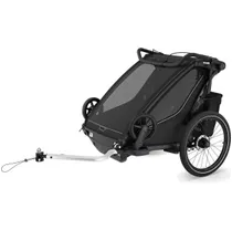 Pyöräkärry Thule Chariot Sport 2 Double (kahdelle lapselle) Gen 3 Musta