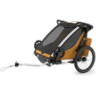 Pyöräkärry Thule Chariot Sport 2 Double (kahdelle lapselle) Gen 3 Kulta
