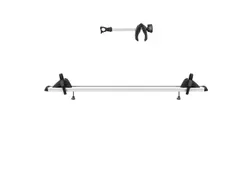 Adapter Thule WanderWay 3rd Bike Adapter silver