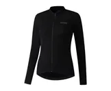 Tröja Shimano Elemento LS Jersey Dam Svart