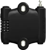 Vajerlås Abus 2504 Sportflex 90 cm Svart