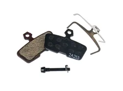 Skivbromsbel&auml;gg AVID Code (2011+) DB8 Organic Pad Quiet Steel plate 1-par