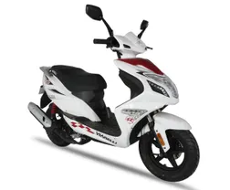 Moped Viarelli Rivetto 45km/h (Euro 5 klass 1 moped) white