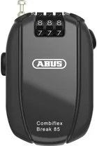 Vajerlås Abus Combiflex Break 85 Svart