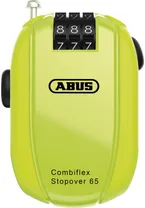 Vajerlås Abus Combiflex StopOver 65 Gul