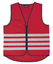 Reflexväst Abus Lumino Day Vest Röd