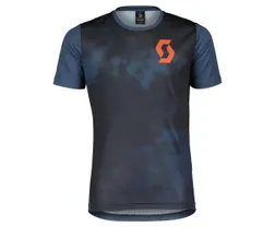 Cykeltröja Scott Barn Trail Vertic 20 SS dark blue/metal blue