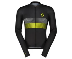 Cykeltröja Scott RC Team 10S black/sulphur yellow