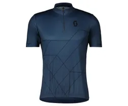 Cykeltröja Scott RC Team 20 SS metal blue/dark blue