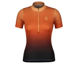 Cykeltröja Scott Dam Endurance 15 SS rose beige/braze orange