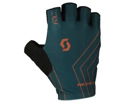 Cykelhandskar Scott RC Team SF aruba green/braze orange