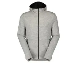 Cykeljacka Scott Hoody Commuter Merino grey melange
