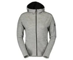 Cykeljacka Scott Hoody Dam Commuter Merino grey melange