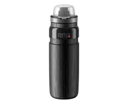 Flaska Elite FLY MTB TEX Black Grey Logo 750ml