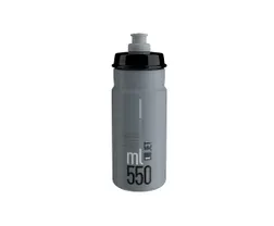 Flaska Elite Jet Grey Black Logo 550ml