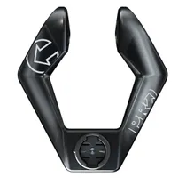 PRO Compact Carbon Clip-On 31.8mm med datorfäste Svart