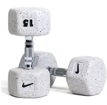 K&auml;sipainot Nike Strength Grind Dumbbell Pair Wolf Grey 15 kg