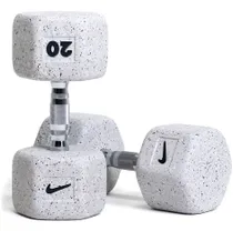 K&auml;sipainot Nike Strength Grind Dumbbell Pair Wolf Grey 20 kg