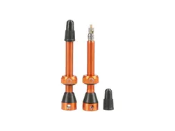 Tubeless-venttiili TUBOLIGHT f&ouml;r anv&auml;nding med insert - 50mm Orange