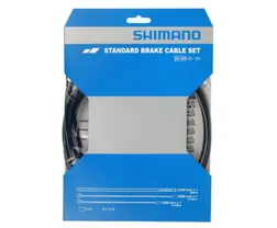 Bromsvajerset Shimano Racer/MTB Dubbla Nipplar Svart