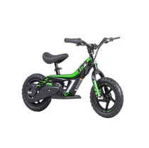 Lasten sähköpyörä X-Pro Balance 12.5" 10 km/h Green