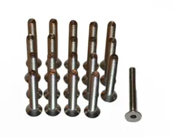 Ruuvisarja PRO Missile Evo Bult Set M6x45mm upotettu ruostumaton