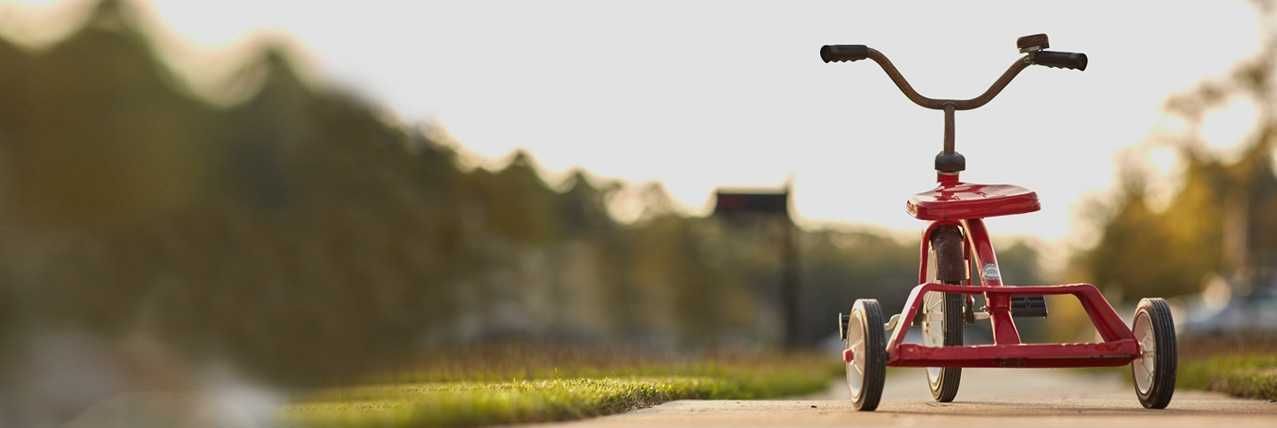 lära sig cykla