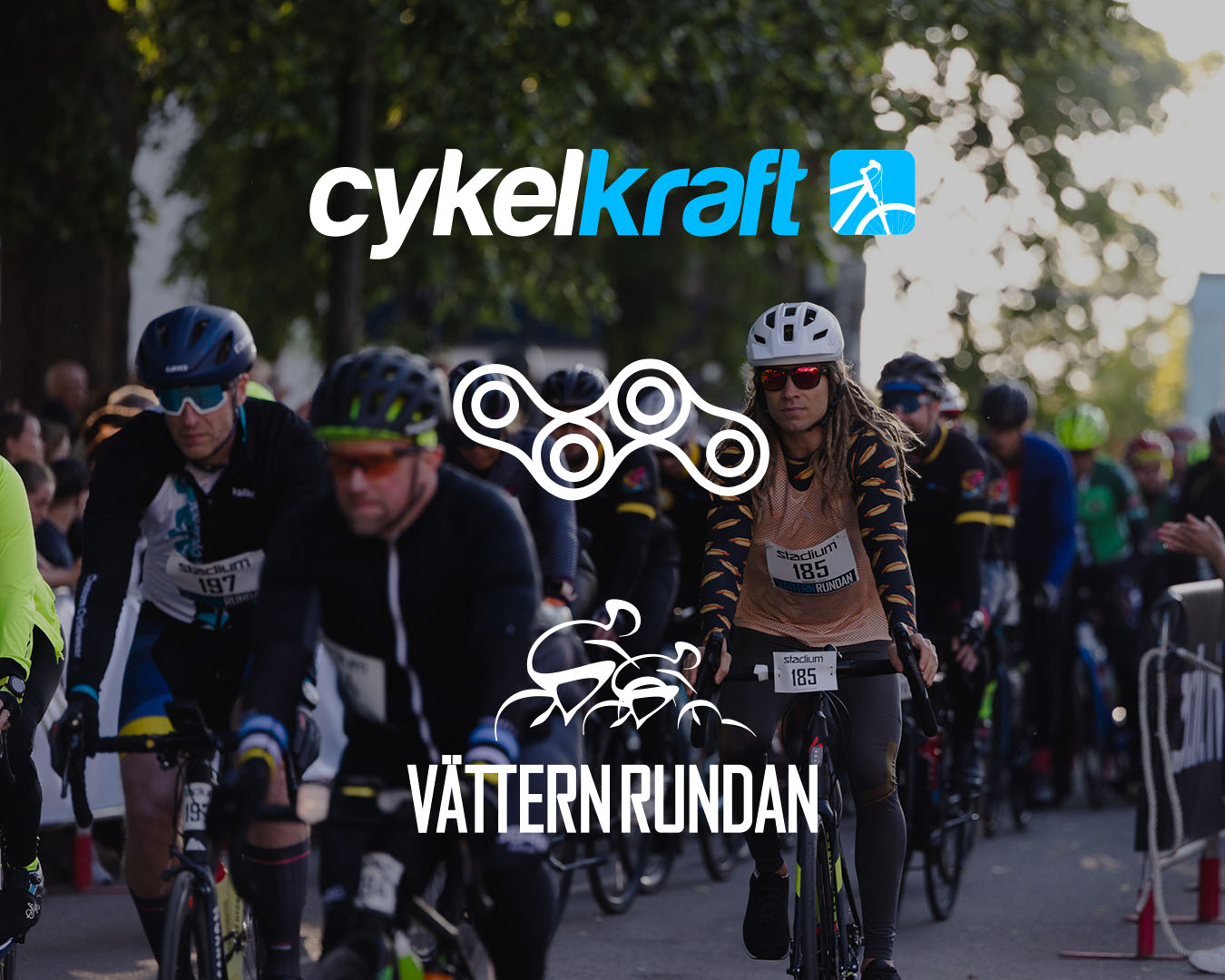 Logotyp Cykelkraft x Vätternrundan