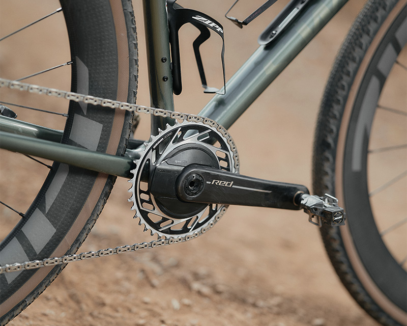 Detaljbild på cykel