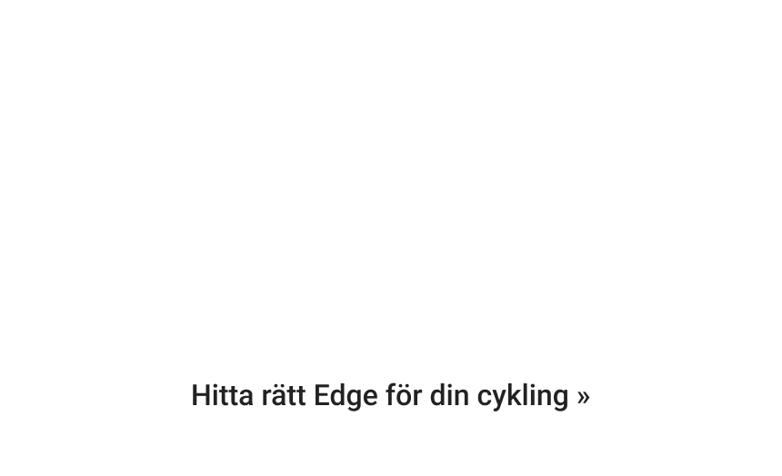 Text: Cykeldatorer till alla cyklister från Garmin Edge