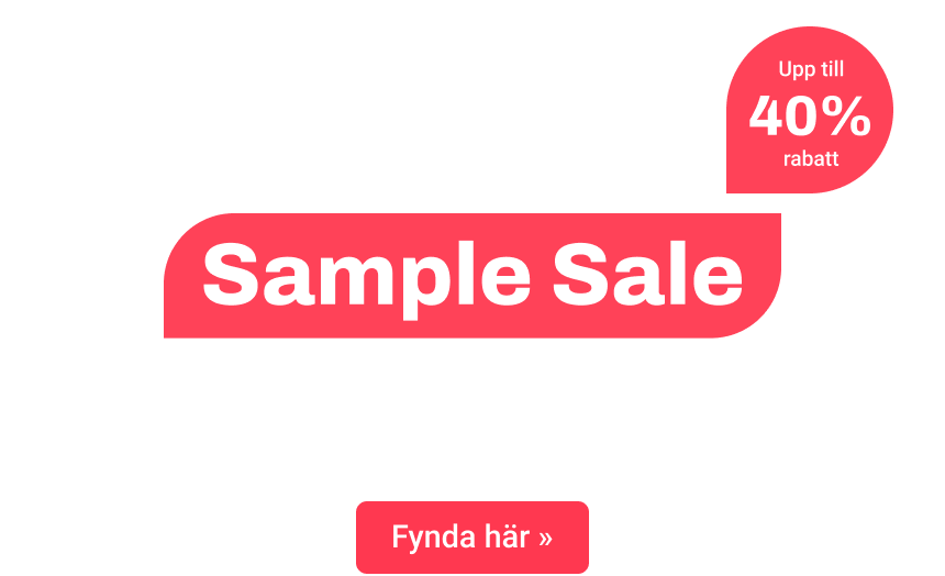 Text: Sample Sale på cyklar från Scott